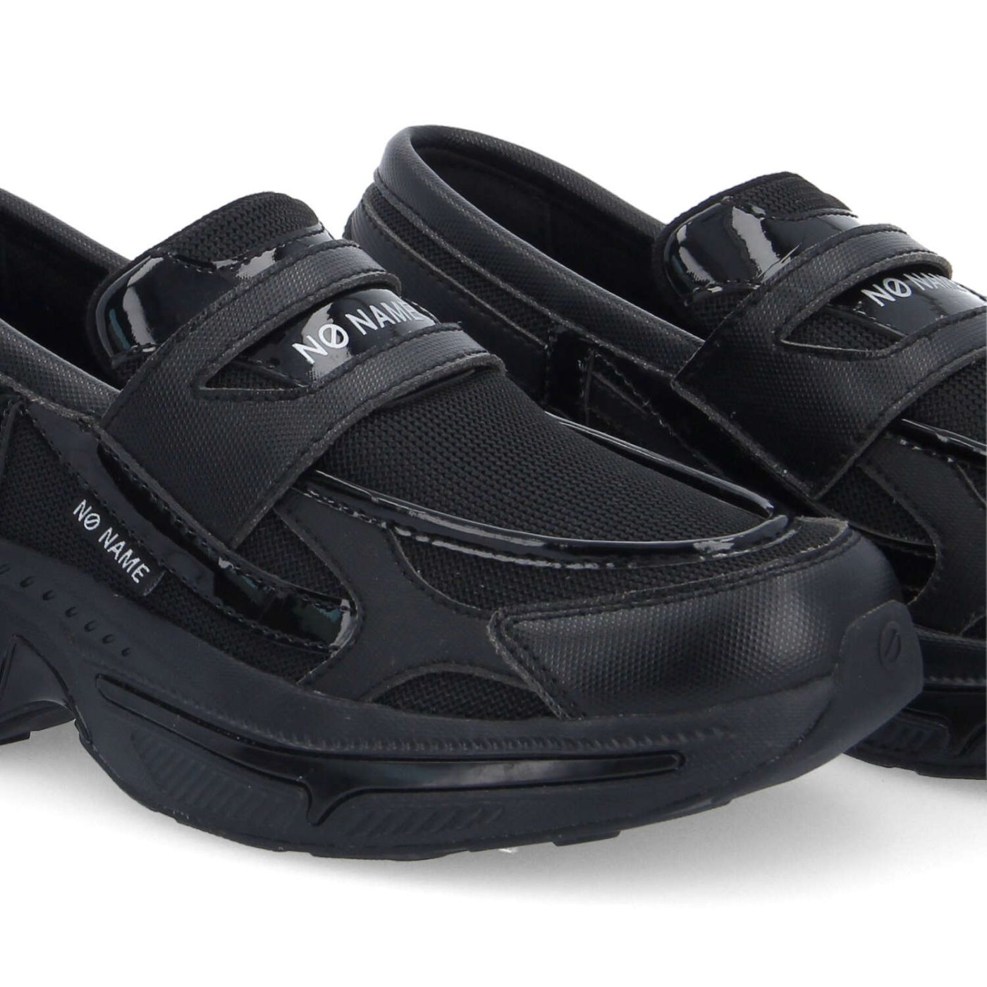 WILLO MOC W - MESH/NAPPA - BLACK